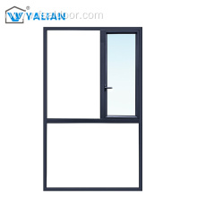 Casement Windows Aluminum Frames Double Soundproof Glazed
